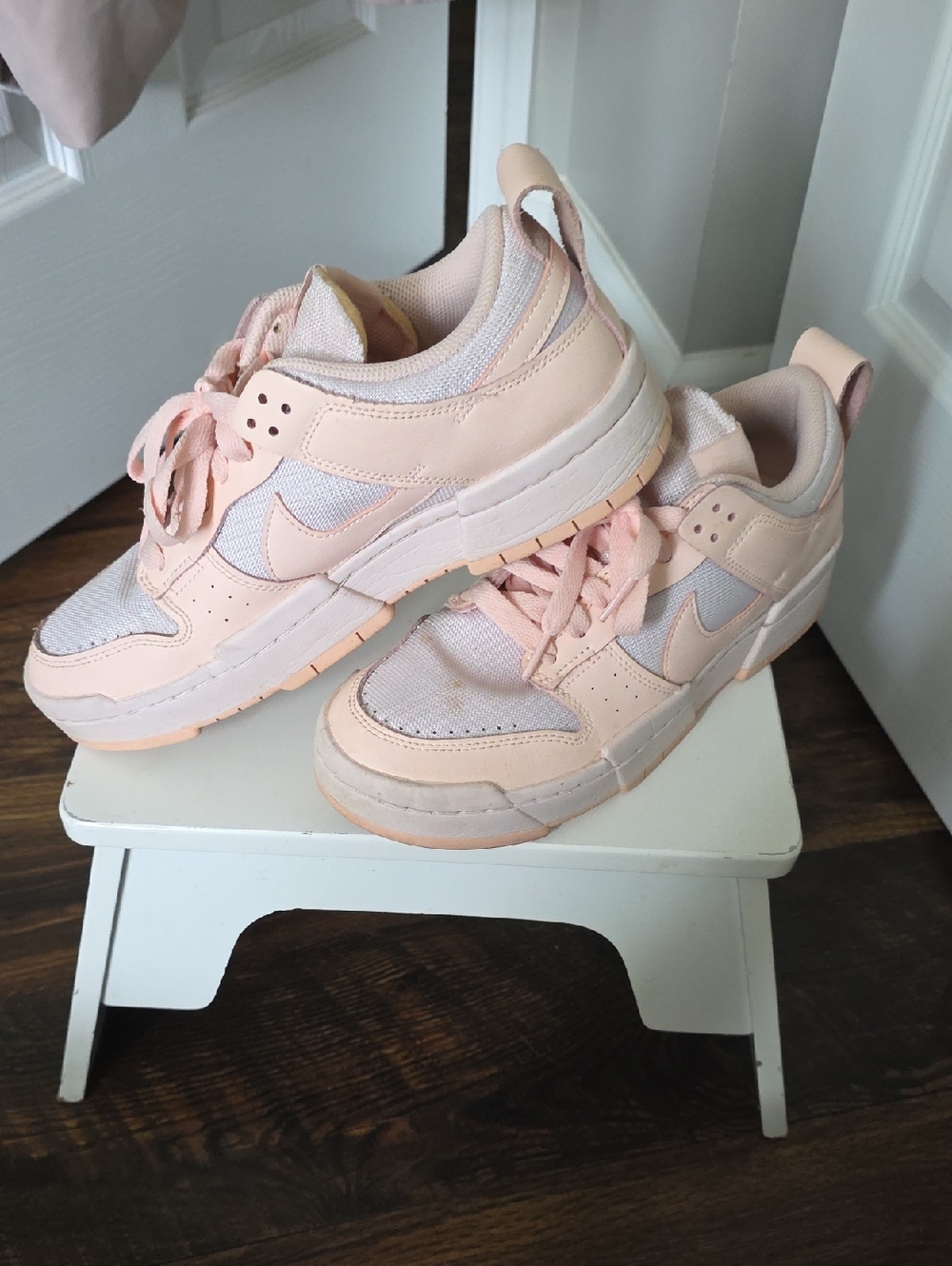 Nike Women’s Dunk Low Disrupt Pale Pink Sneakers